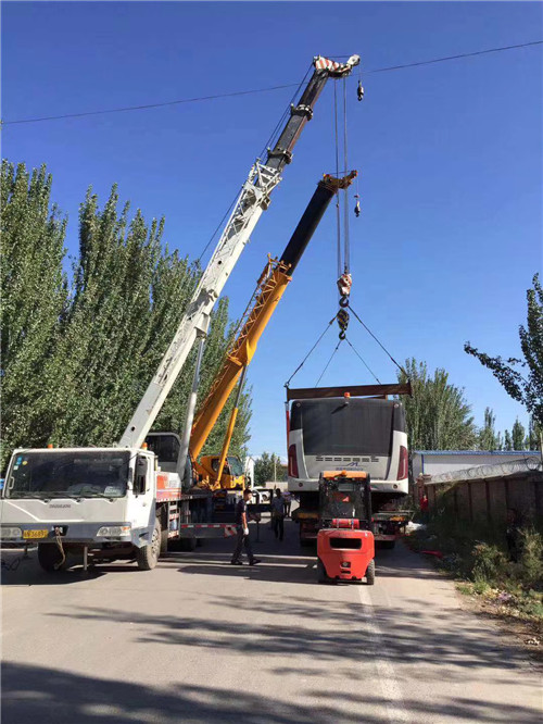 如东县港口集装箱搬运案例